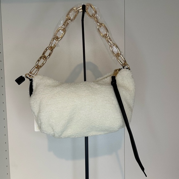 Chic White Chain Shoulder& Crossbody Bag - Picture 5 of 7